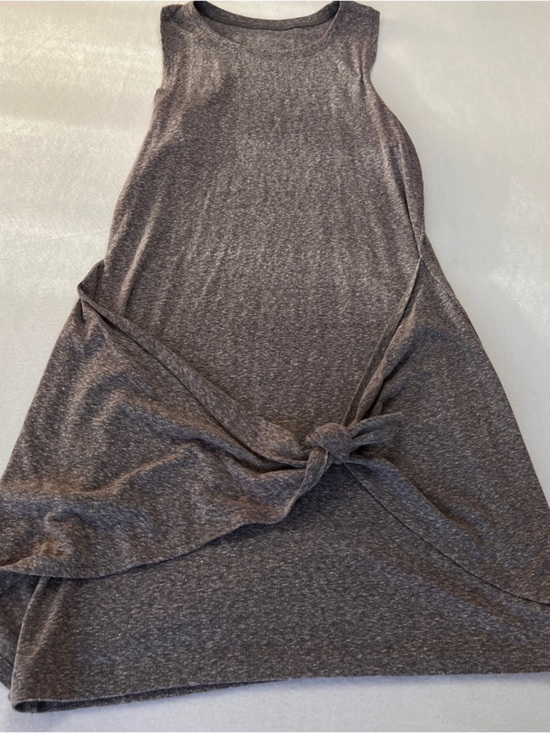 aerie Dresses & Skirts - Aerie Gray casual Sleeveless Wrap Mini Dress minimalist